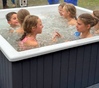 Фурако Polar Spa ELITE QUATTRO 180 квадратная с интегрированной печью для 4 человек (термососна темная) с доставкой фото - 9 Купель Фурако Polar Spa ELITE QUATTRO 180 квадратная с интегрированной печью для 4 человек (термососна темная) фото фото - 9